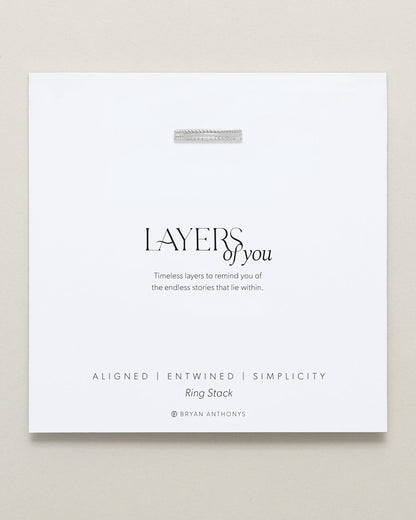 Layers of You Ring Stack