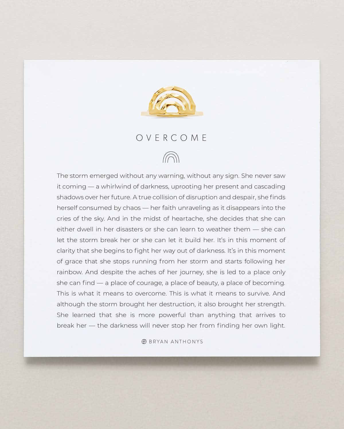 Overcome Ring
