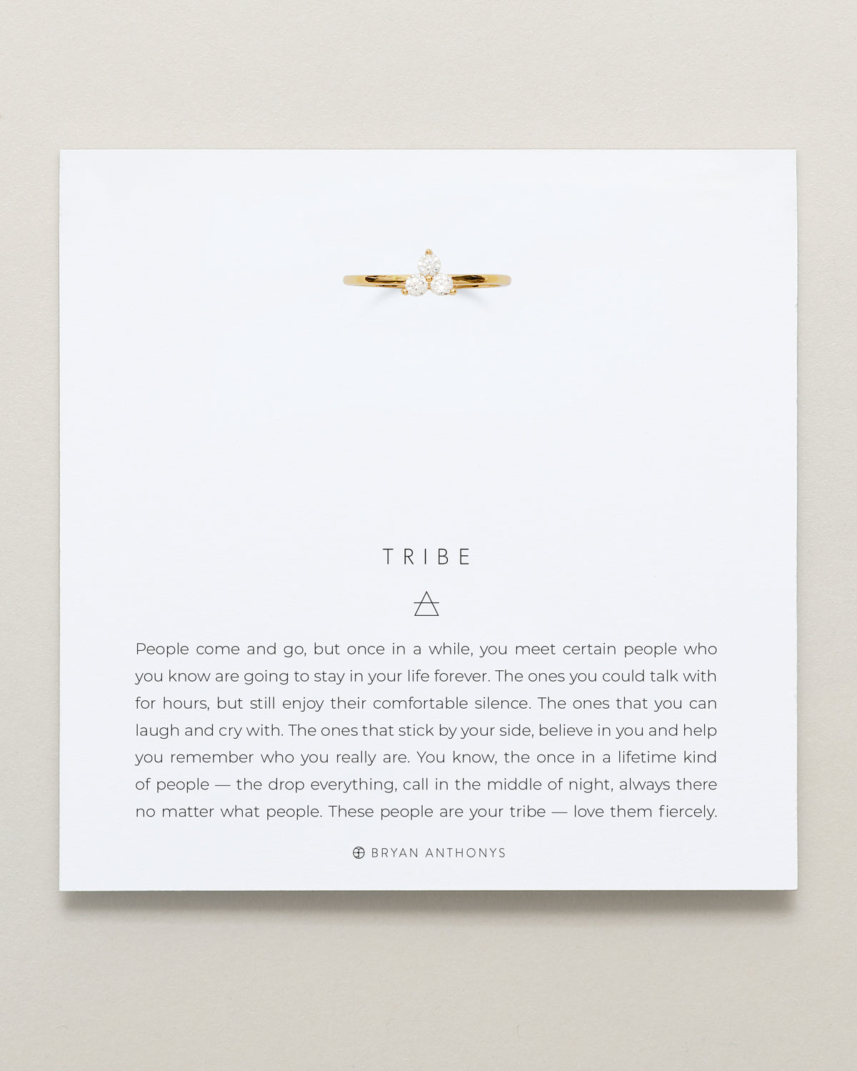 Tribe Dainty Friendship Ring