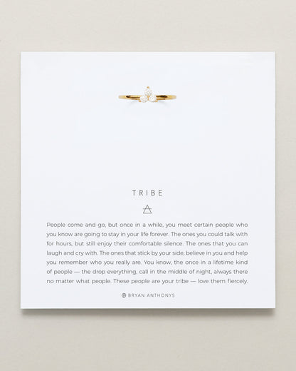 Tribe Dainty Friendship Ring