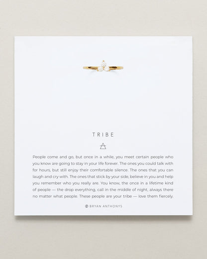 Tribe Dainty Friendship Ring