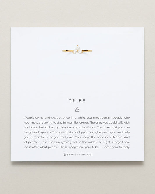 Tribe Dainty Friendship Ring