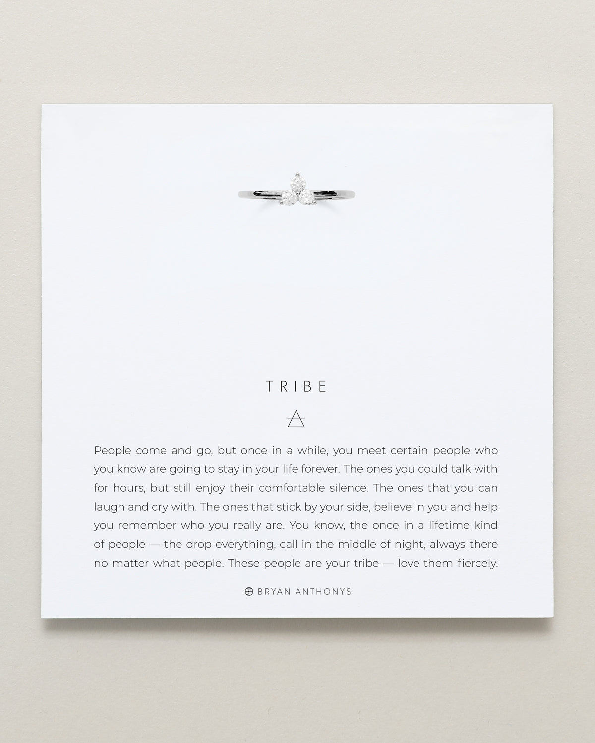 Tribe Dainty Friendship Ring