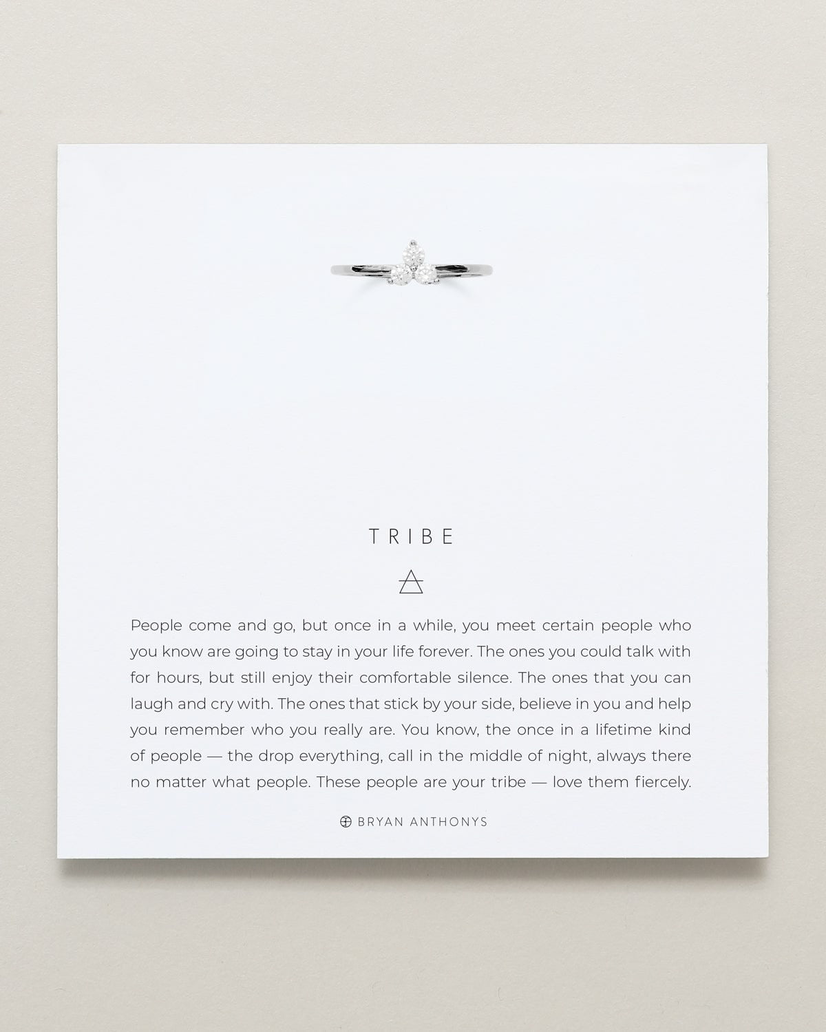 Tribe Dainty Friendship Ring
