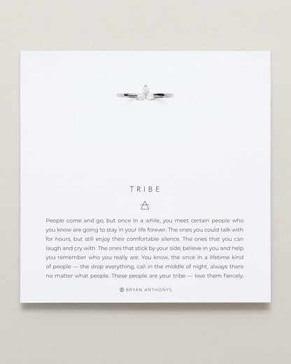 Tribe Dainty Friendship Ring