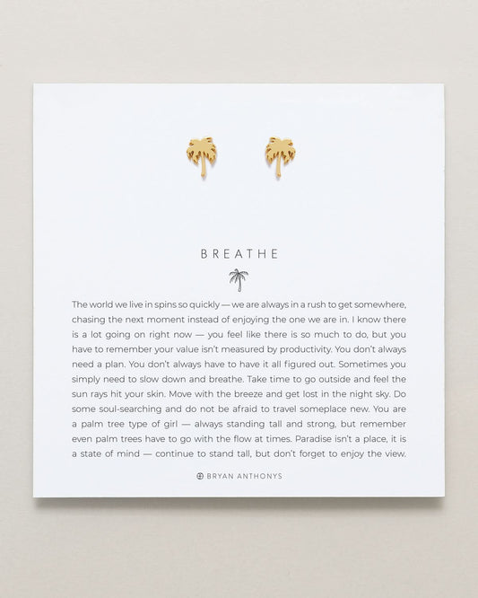 Breathe Icon Earrings