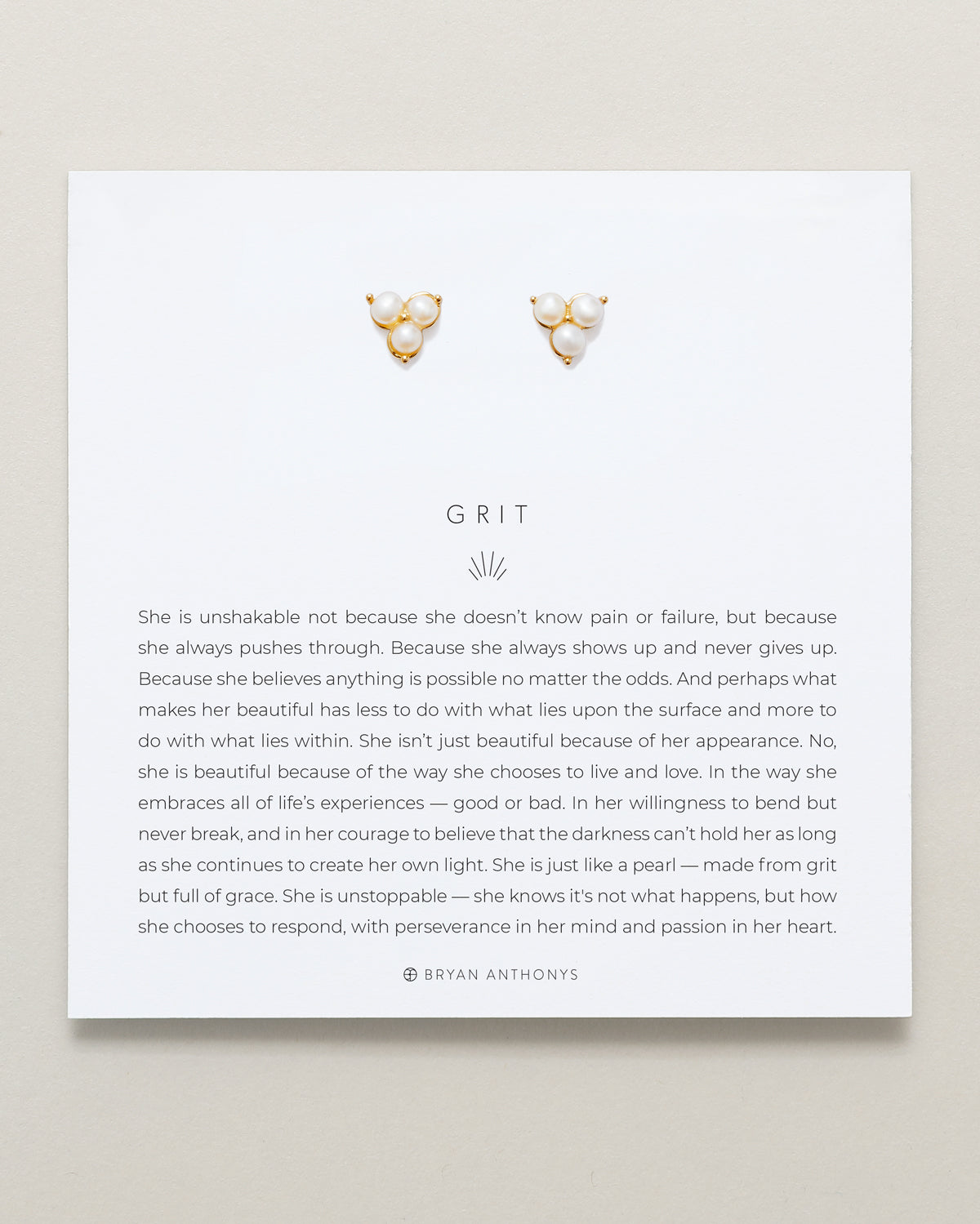 Grit Stud Earrings