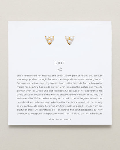 Grit Stud Earrings