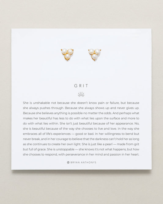 Grit Stud Earrings