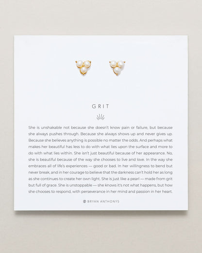 Grit Stud Earrings