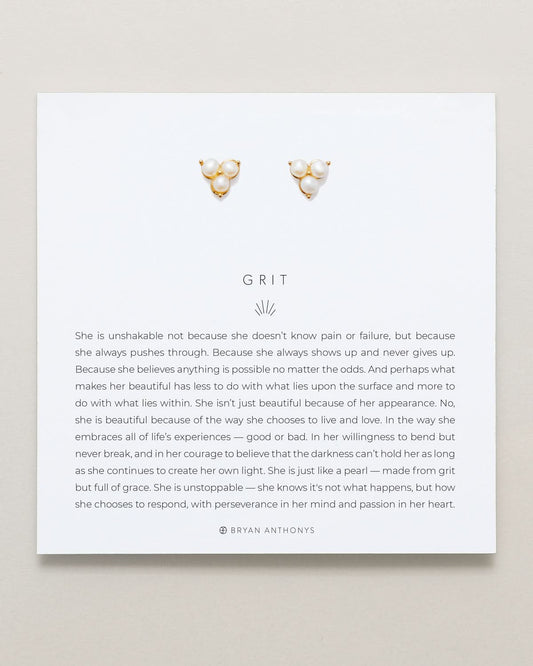 Grit Stud Earrings