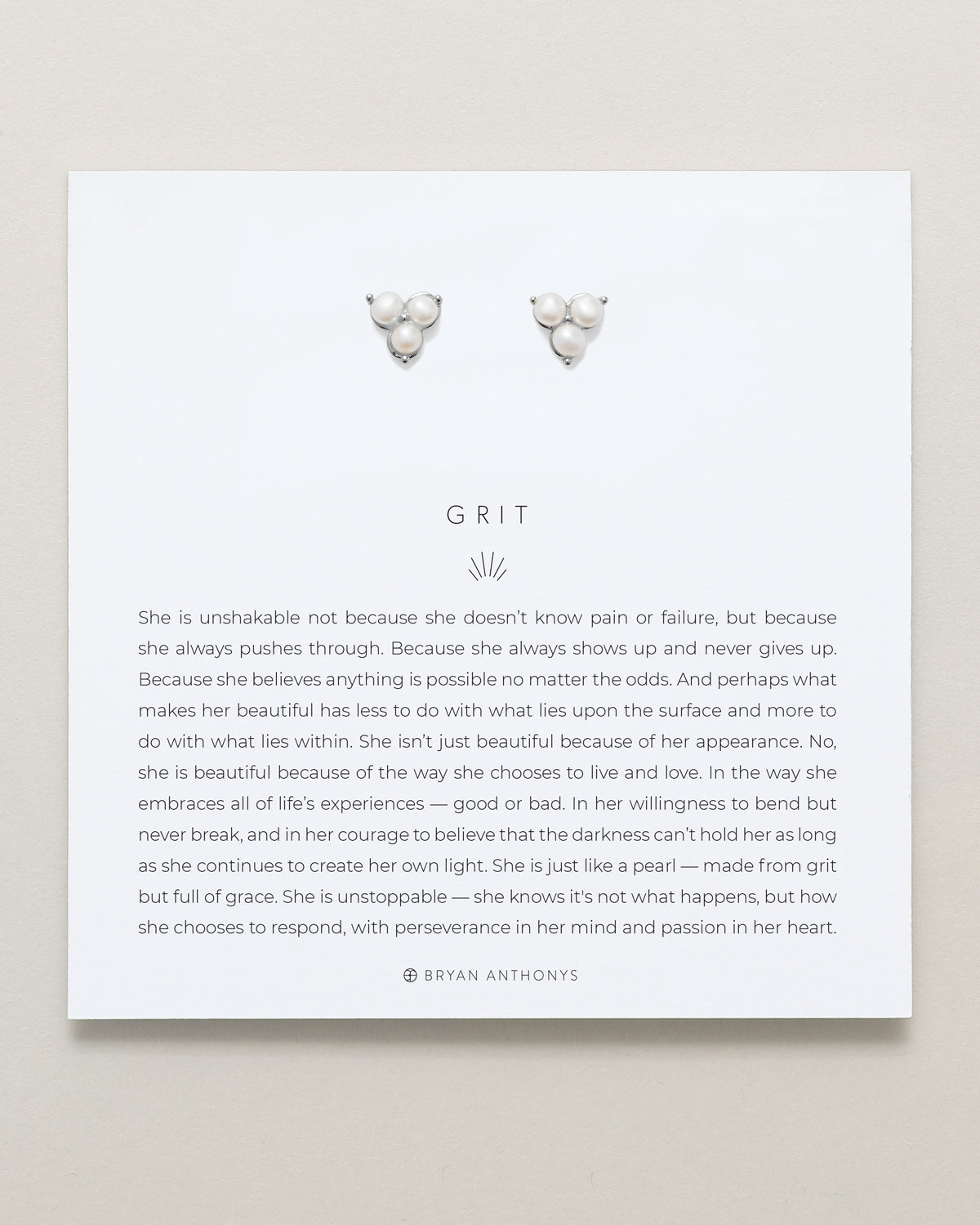 Grit Stud Earrings