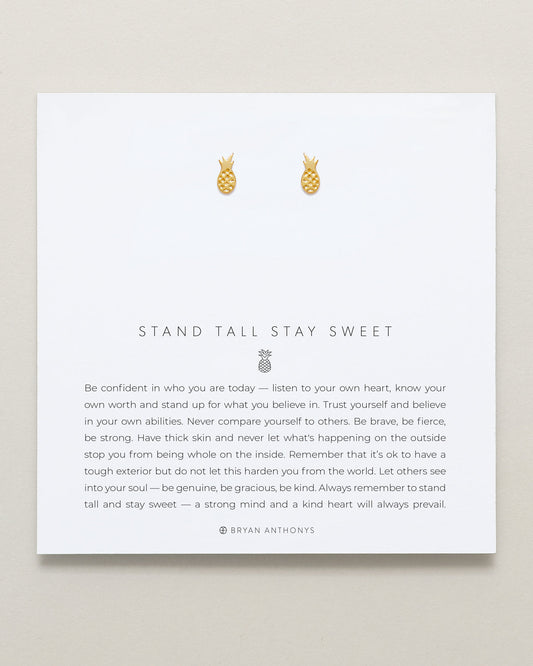 Stand Tall Stay Sweet Earrings