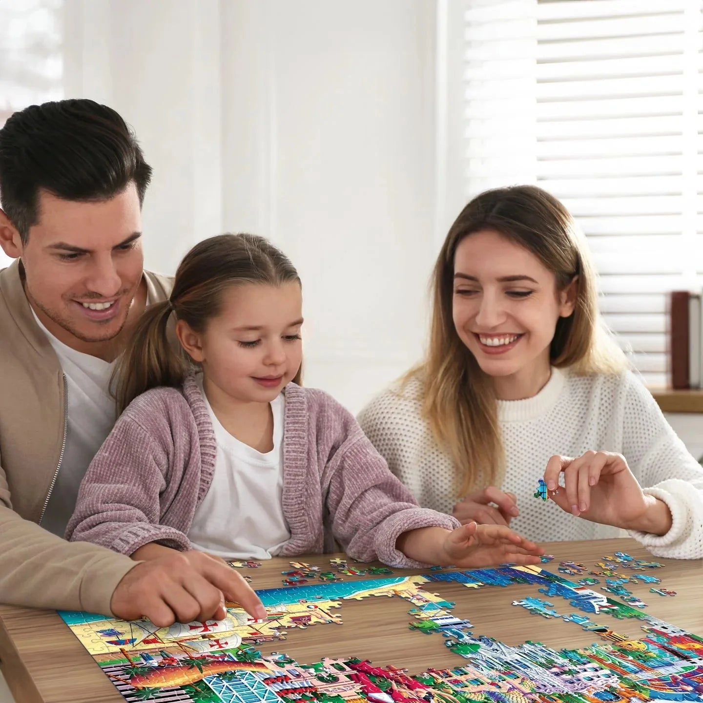 Barcelona 1000 Piece Jigsaw Puzzle by Boardwalk Puzzle Company