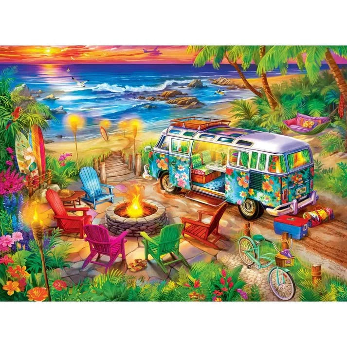 Seek & Find - Beach Bum Bliss 1000 Piece Jigsaw Puzzle | Masterpieces