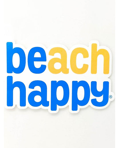 Beach Happy Sticker