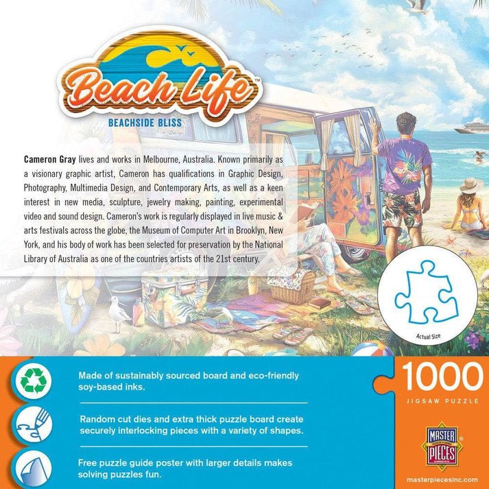 Beachside Bliss 1000 Piece Jigsaw Puzzle | Masterpieces