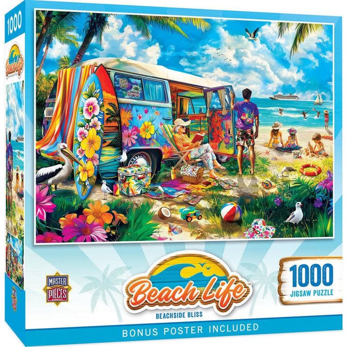 Beachside Bliss 1000 Piece Jigsaw Puzzle | Masterpieces