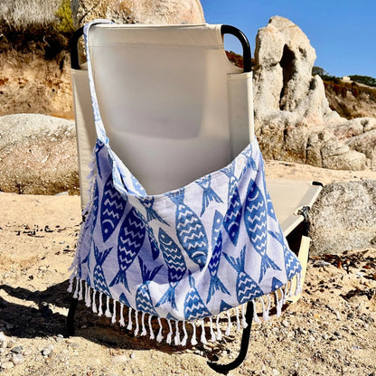 Pattern 3 in 1 Turkish Cotton Beach Bag