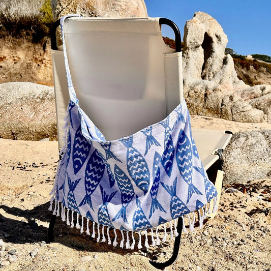 Pattern 3 in 1 Turkish Cotton Beach Bag