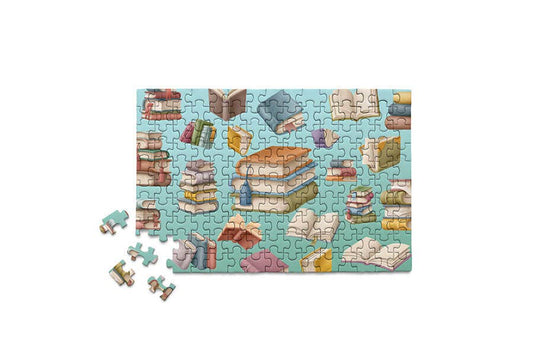 Book Collage Mini Puzzle | MicroPuzzles