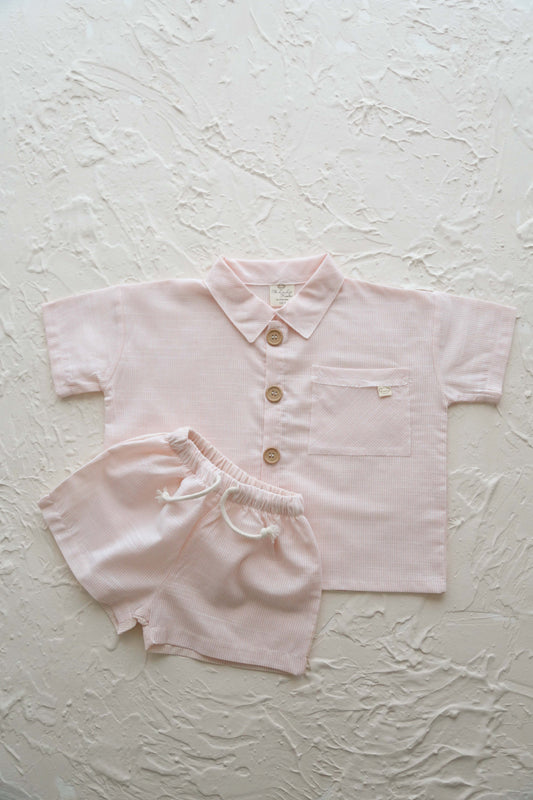 Boy Shirt-Short Set