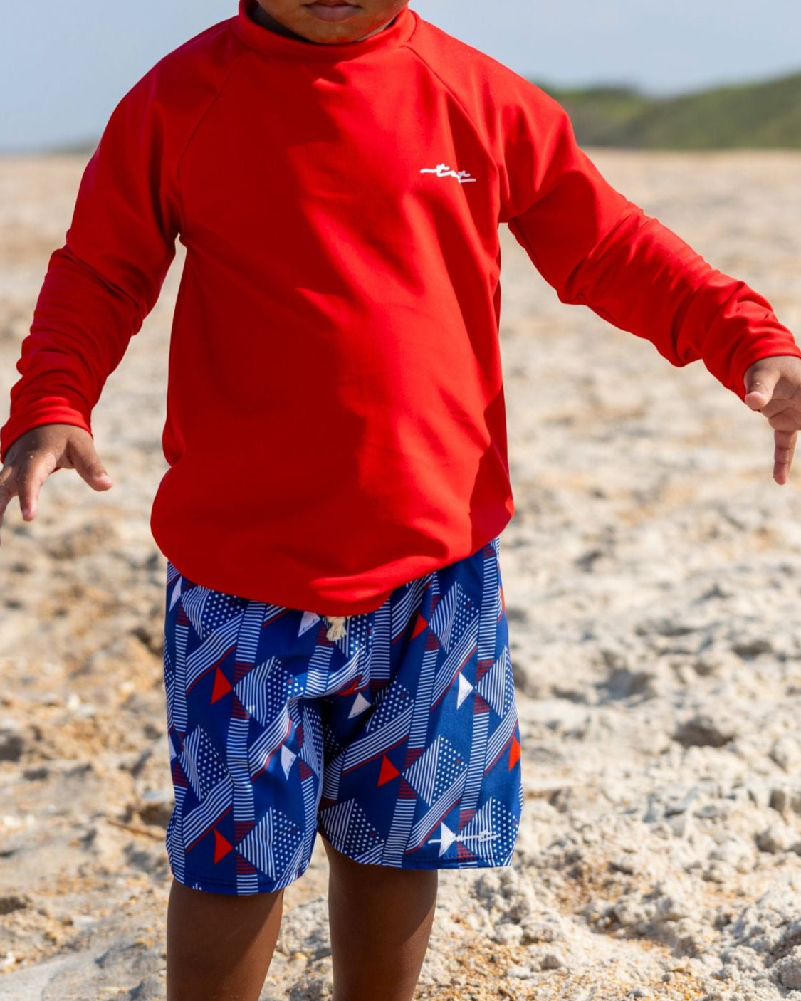 Red Long Sleeve Sun Shirt