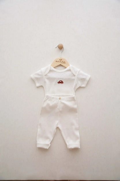 Car Patterned 2 Piece Set