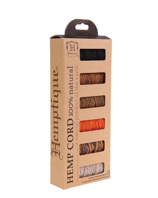 #20 Hemp Cord 6-Pack Mini Spools
