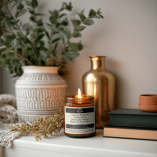 Chance Made Us Co-workers 9oz Work Candle Malicious Women Co