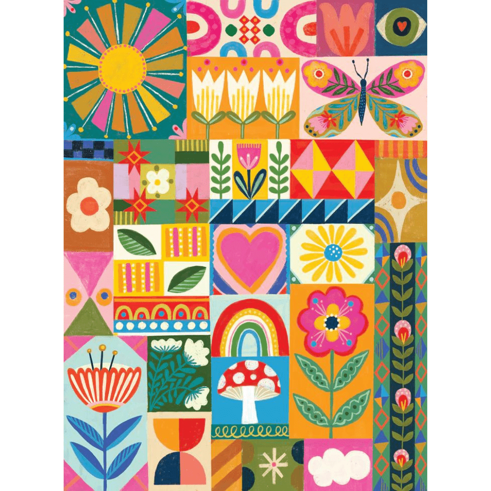 Choose Happy 1000 Piece Puzzle by Puzzlefolk