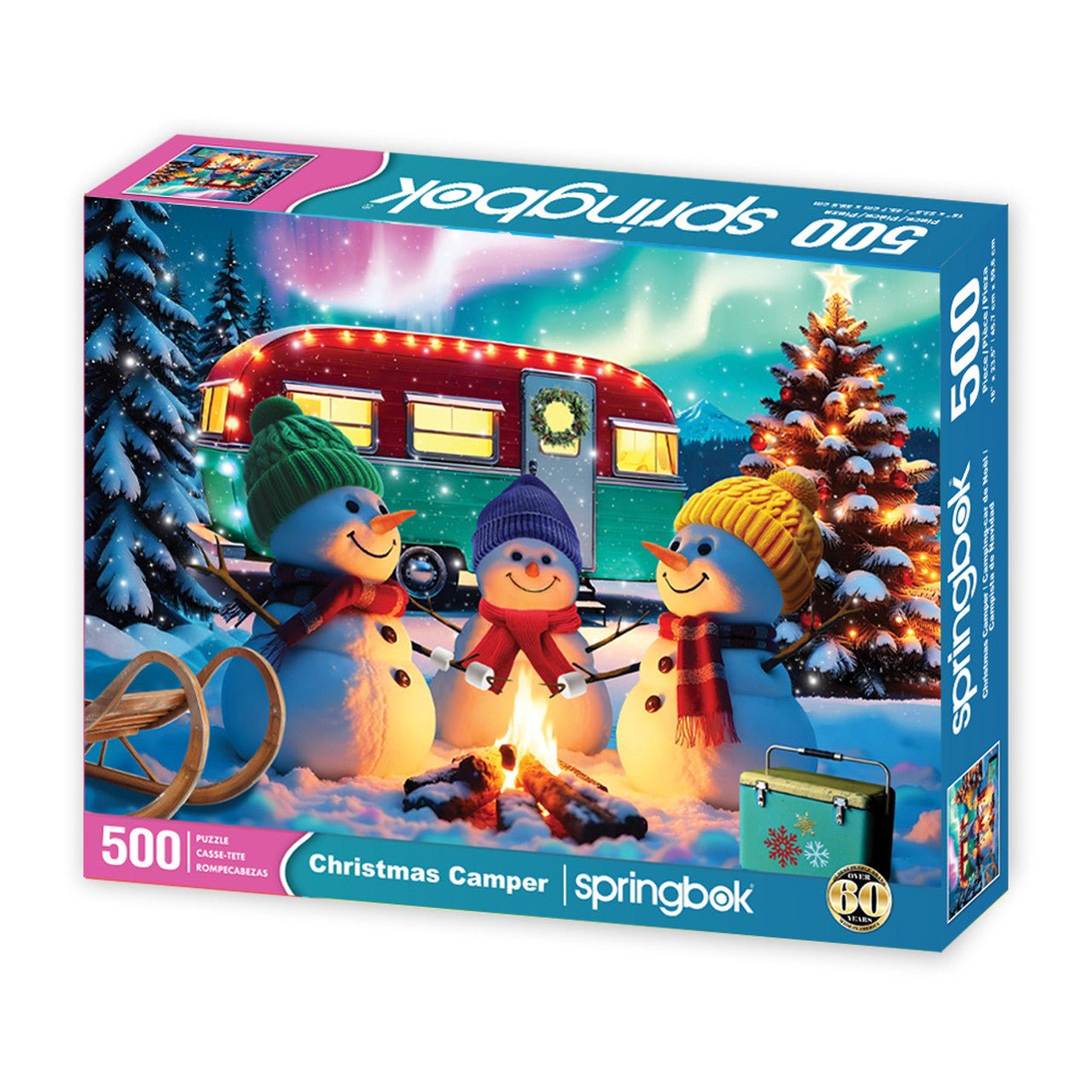 Christmas Camper 500 Piece Jigsaw Puzzle | Springbok Puzzles
