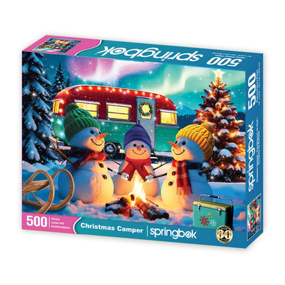 Christmas Camper 500 Piece Jigsaw Puzzle | Springbok Puzzles
