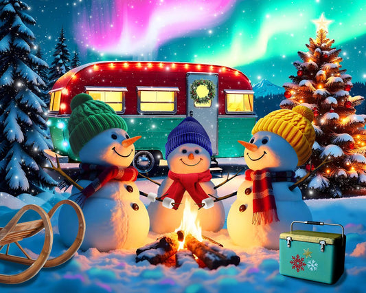 Christmas Camper 500 Piece Jigsaw Puzzle | Springbok Puzzles
