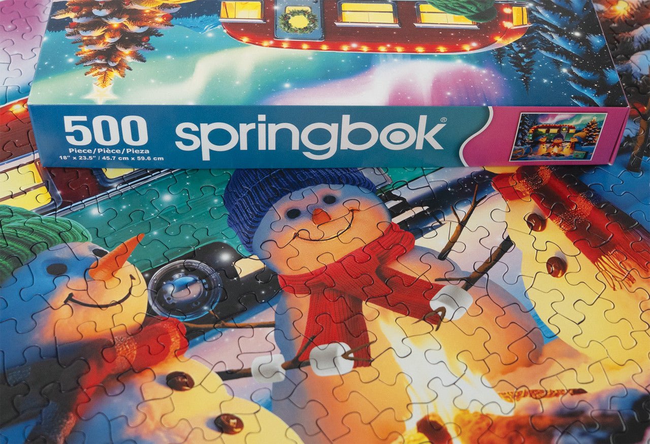Christmas Camper 500 Piece Jigsaw Puzzle | Springbok Puzzles