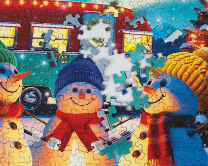 Christmas Camper 500 Piece Jigsaw Puzzle | Springbok Puzzles
