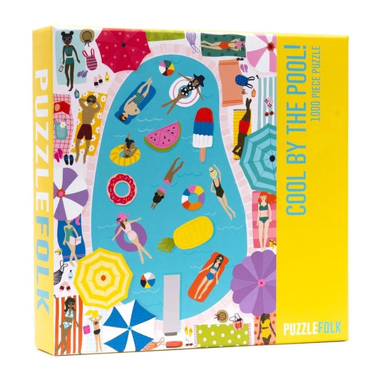Cool By the Pool 1000 Piece Puzzle by Puzzlefolk