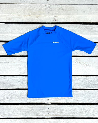 Corona Blue Short Sleeve Sun Shirt