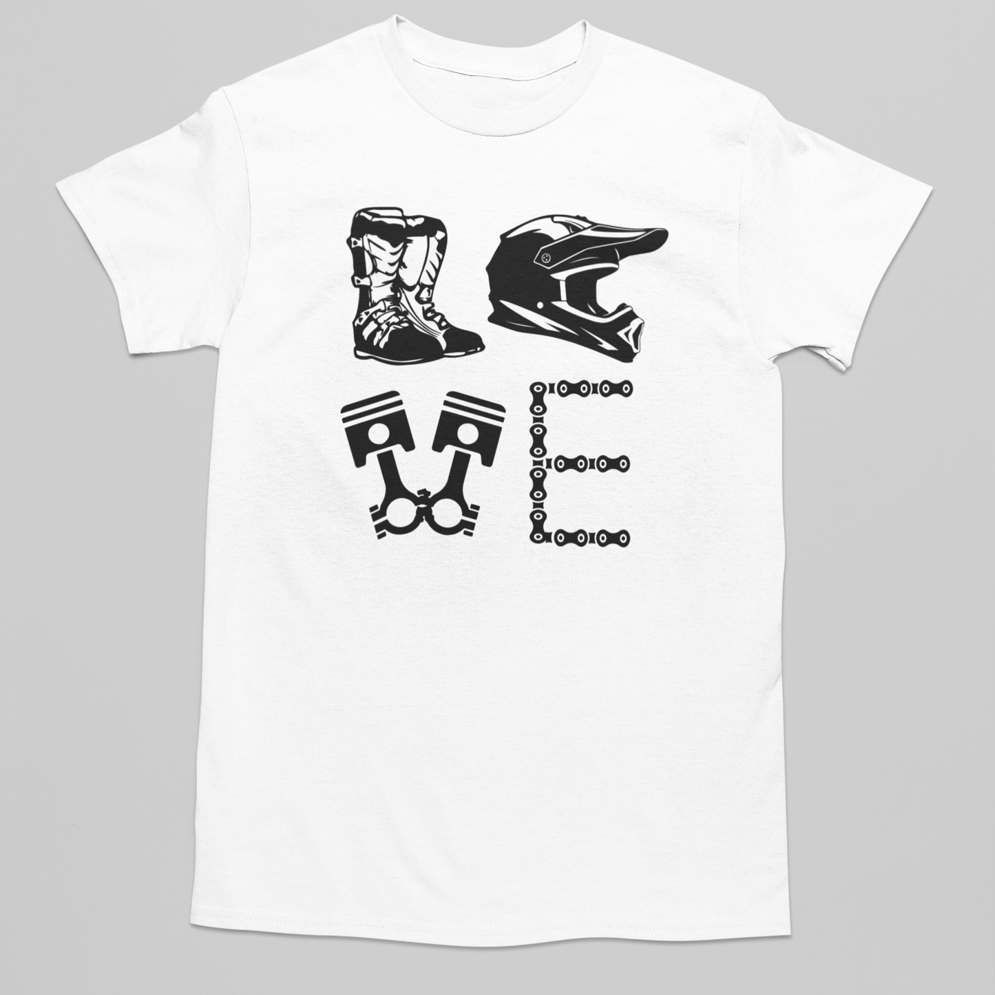 Moto Love Youth Graphic Tee