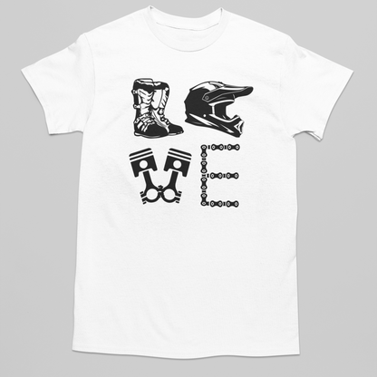 Moto Love Youth Graphic Tee