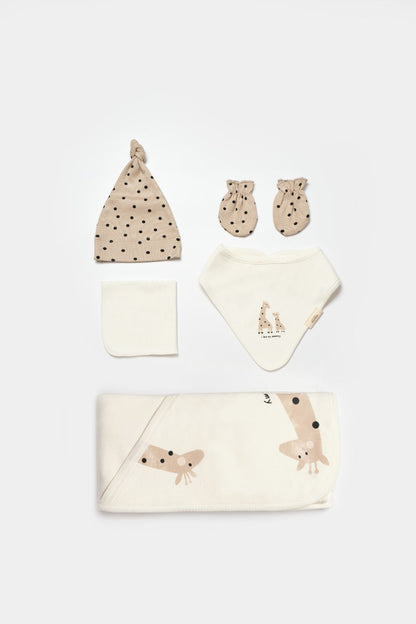 Giraffe Newborn 10 Pcs Organic Set