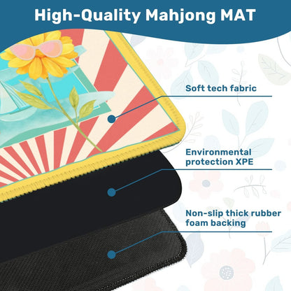 Summer Time Summer Time Mini Mahjong Mat