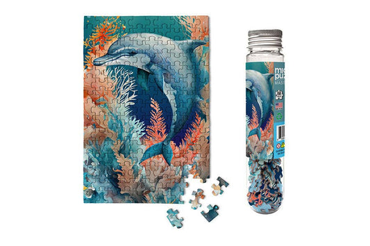 Dolphin - Marine Life Mini Jigsaw Puzzle | MicroPuzzles