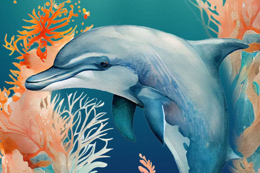Dolphin - Marine Life Mini Jigsaw Puzzle | MicroPuzzles