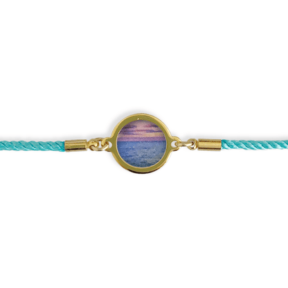 Oh to Be Where the Sky Meets the Sea Slide Bracelet
