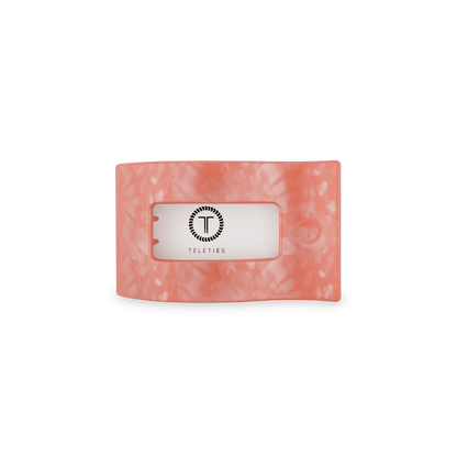 Dreamsicle Small Flat Rectangle Hair Clip