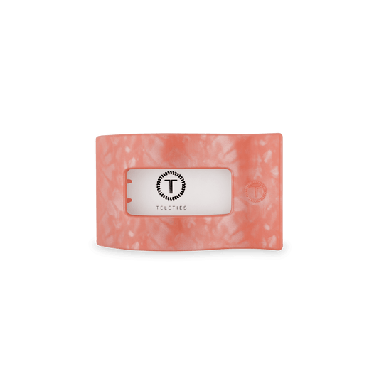 Dreamsicle Small Flat Rectangle Hair Clip