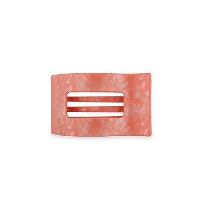 Dreamsicle Small Flat Rectangle Hair Clip
