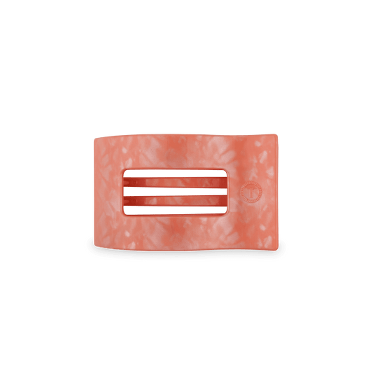 Dreamsicle Small Flat Rectangle Hair Clip