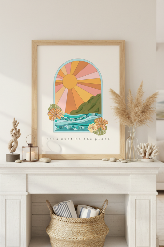 This Must Be The Place Art Print